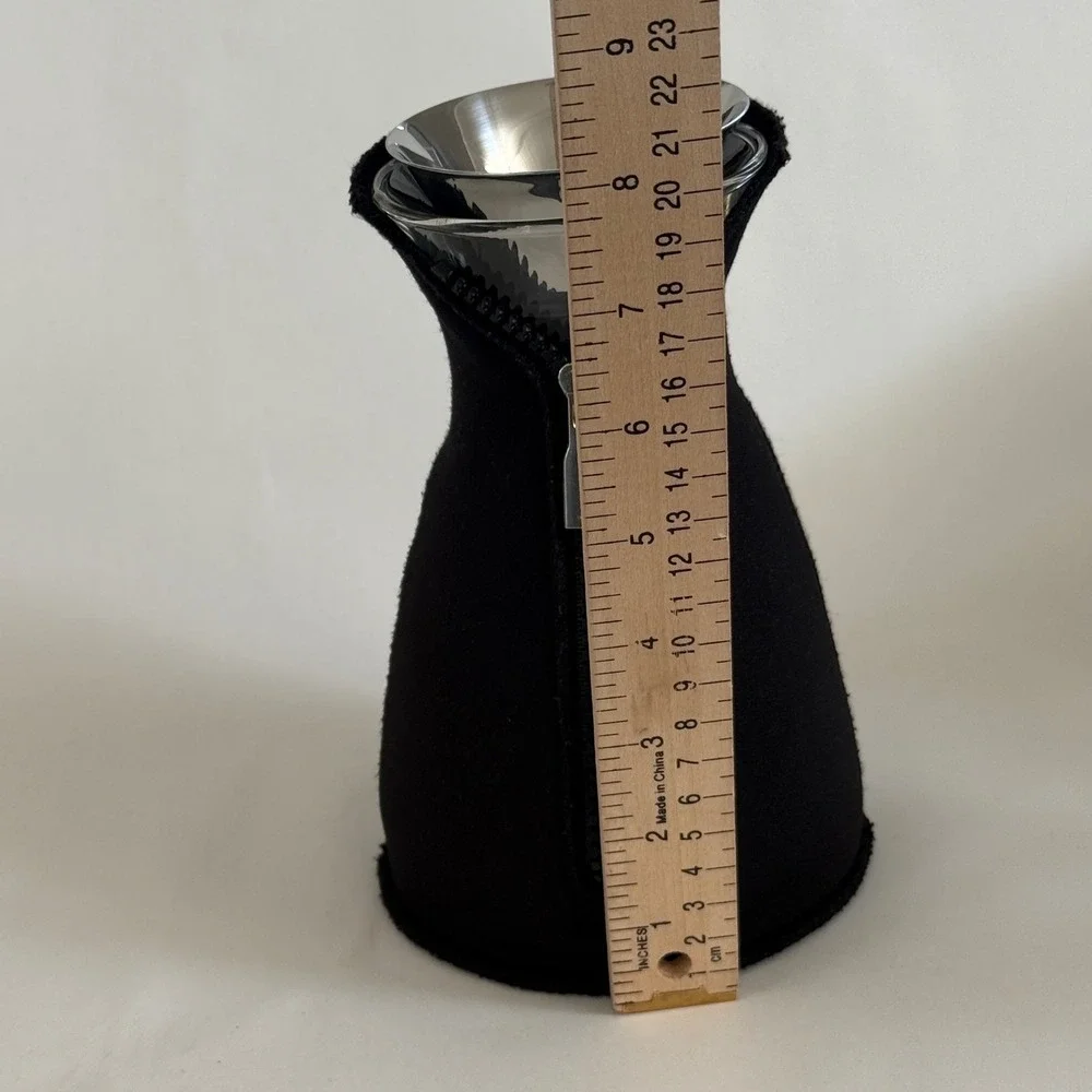 Vintage Eva Solo CafeSolo 1L Coffee Maker Glass Carafe Neoprene Cover Denmark
